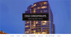 Desktop Screenshot of ensocondominiums.com